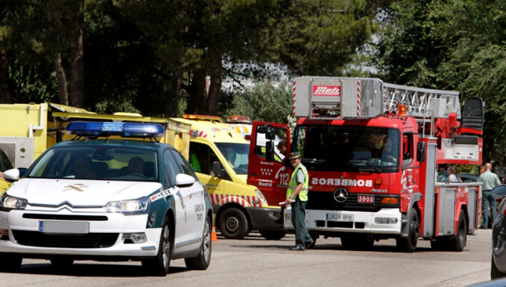 Explosión en el recinto de la Guardia Civil de Valdemoro