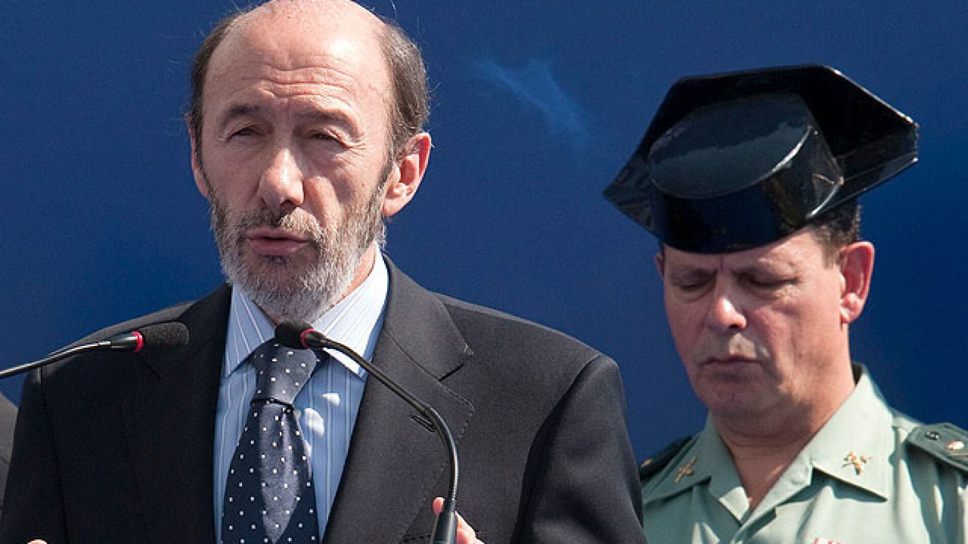 Rueda de prensa de Rubalcaba