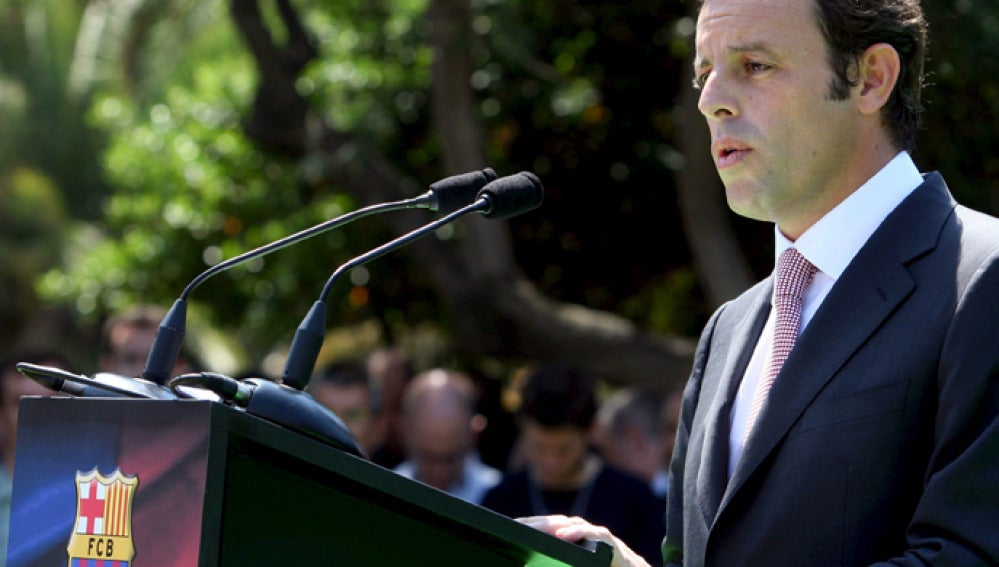 Rosell, presidente del Barcelona