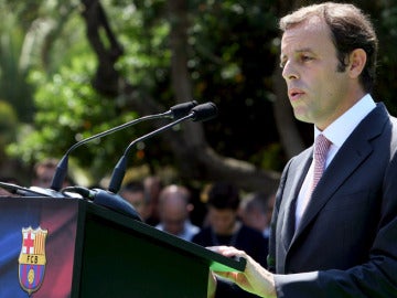 Rosell, presidente del Barcelona