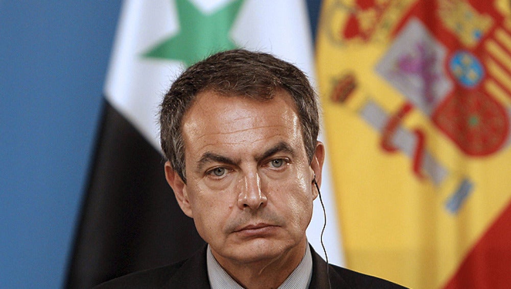 Zapatero, durante su comparecencia