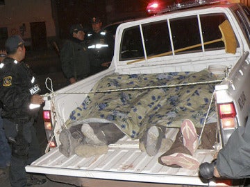 Trágico accidente de tráfico en Perú Trágico accidente de tráfico en Perú