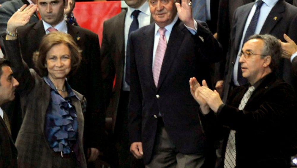 Los Reyes Don Juan Carlos y Doña Sofía