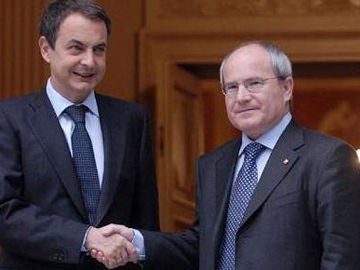 Encuentro entre Zapatero y Montilla Encuentro entre Zapatero y Montilla