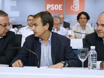 Zapatero, en el Comité del PSOE Zapatero, en el Comité del PSOE