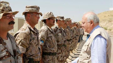 Visita de Moratinos a Afganistán
