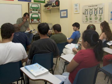 Clase teórica de conducir