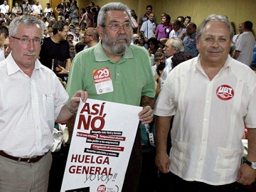 Cándido Méndez e Ignacio Fernández Toxo