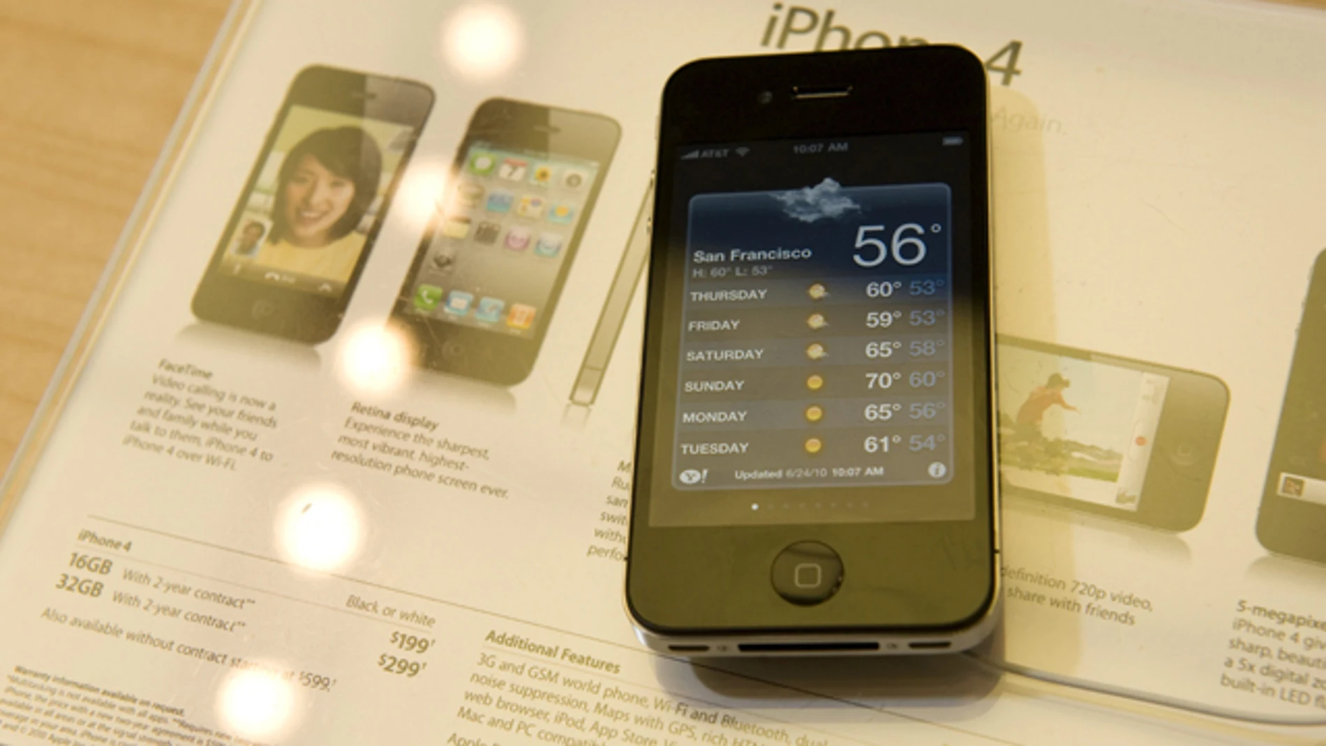 El nuevo IPhone 4, ya disponible en España El nuevo IPhone 4, ya disponible en España