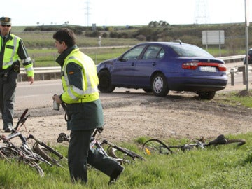 Atropello de ciclistas