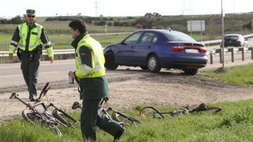 Atropello de ciclistas