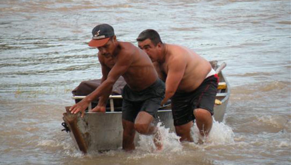 Naufragio en un río mexicano