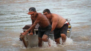 Naufragio en un río mexicano