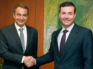 El presidente del Gobierno con Tomás Gómez