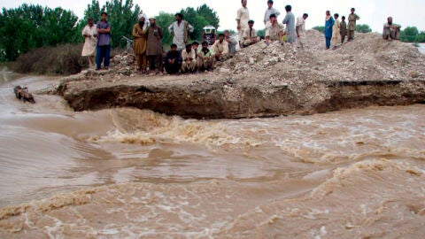 Inundaciones en Cachemira