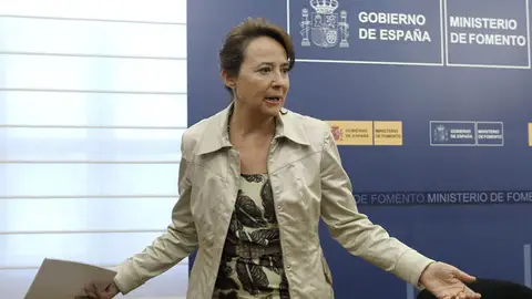 La secretaria de Estado de Transportes, Concepción Gutiérrez La secretaria de Estado de Transportes, Concepción Gutiérrez