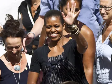 Michelle Obama en su visita a Ronda Michelle Obama en su visita a Ronda