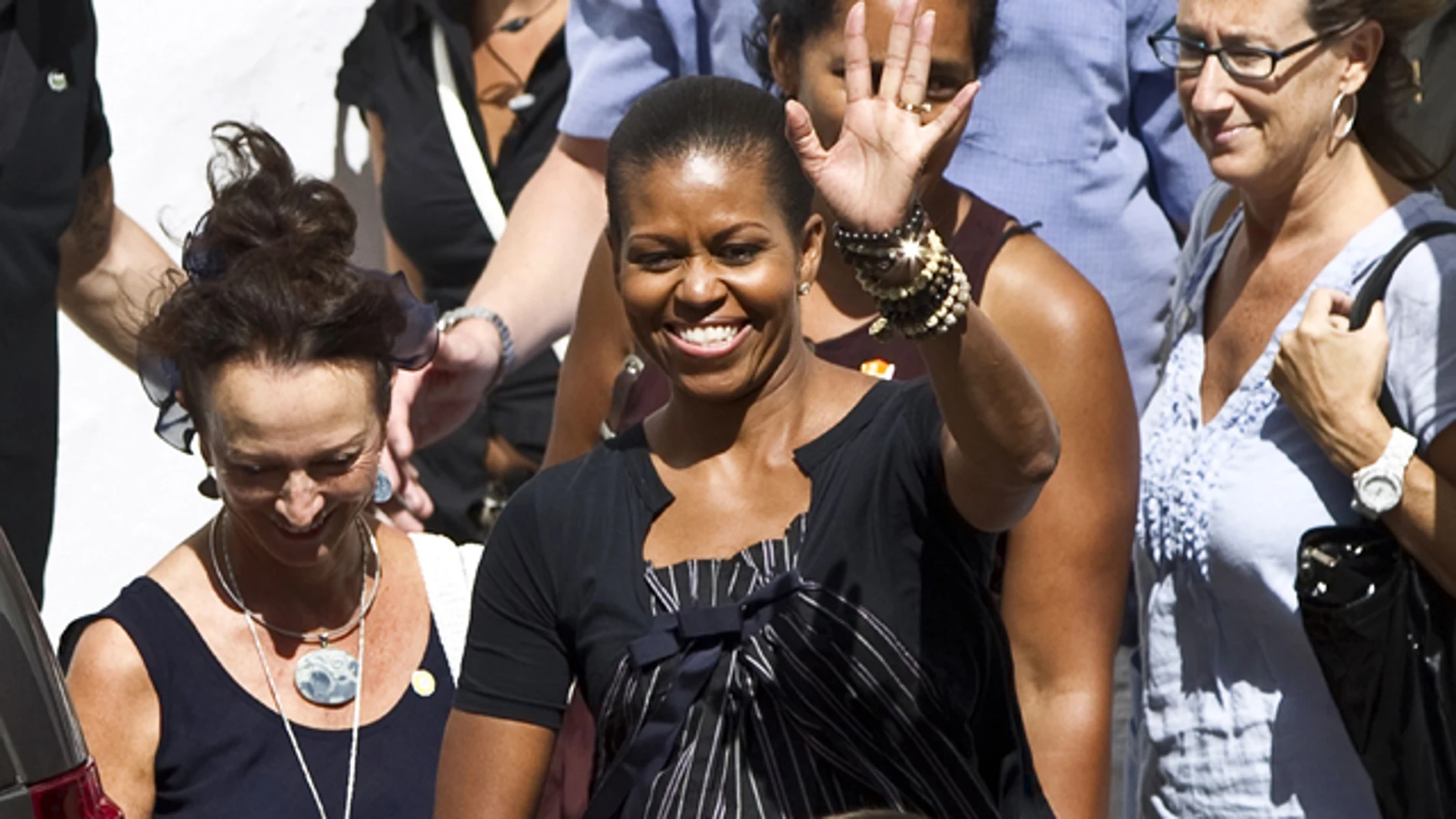 Michelle Obama en su visita a Ronda Michelle Obama en su visita a Ronda
