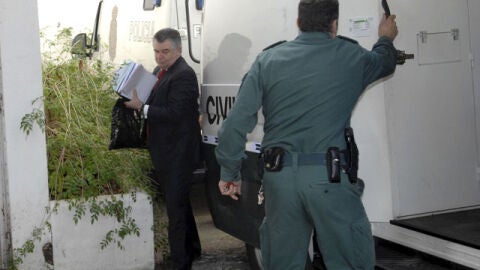 El ex asesor urban&iacute;stico, Jos&eacute; Antonio Roca, a la salida de los juzgados