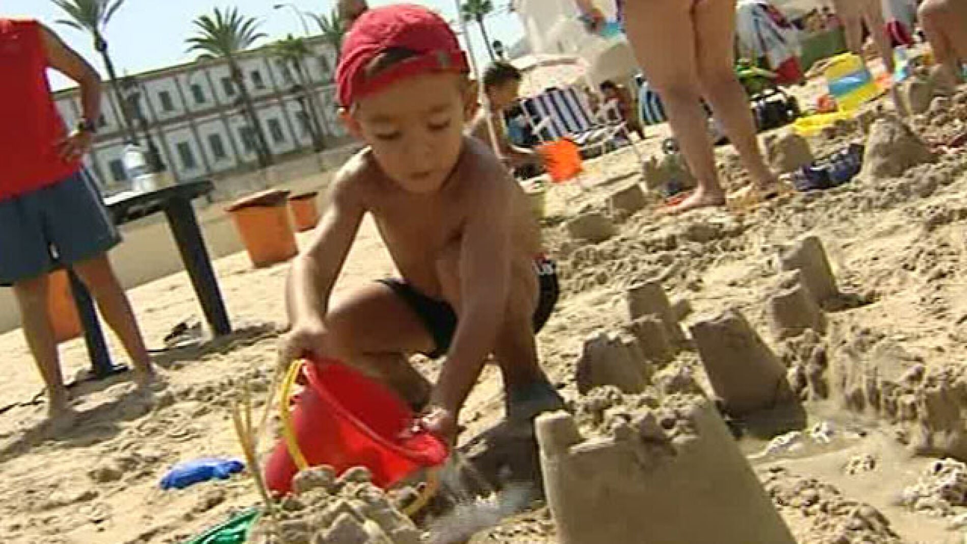 Concurso de castillos de arena