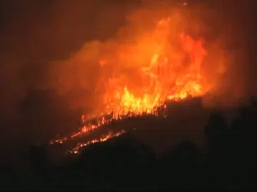 Incendio en Fornelos do Monte (Pontevedra) Incendio en Fornelos do Monte (Pontevedra)