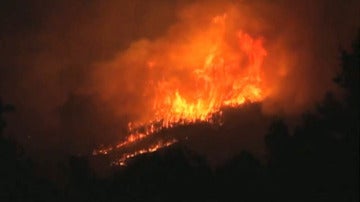 Incendio en Fornelos do Monte (Pontevedra)