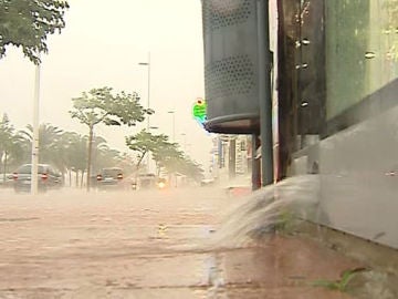 Lluvias en Gandía