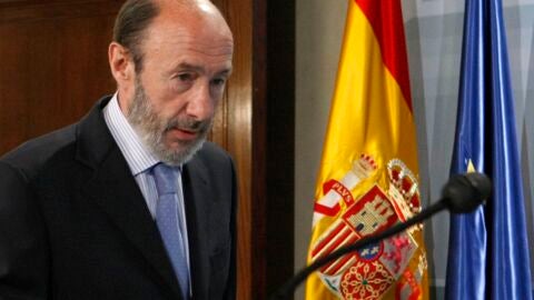 El ministro Rubalcaba