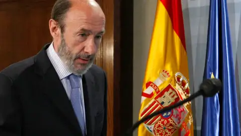 El ministro Rubalcaba El ministro Rubalcaba