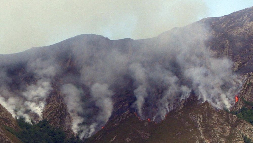 El incendio de Barjas, bajo control