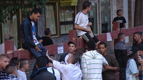 Menores en los encierros de Legan&eacute;s