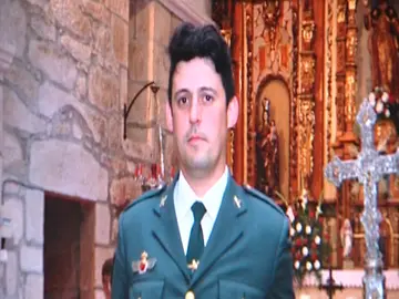Instalada la capilla ardiente del guardia civil asesinado en el atraco de Pontevedra Instalada la capilla ardiente del guardia civil asesinado en el atraco de Pontevedra