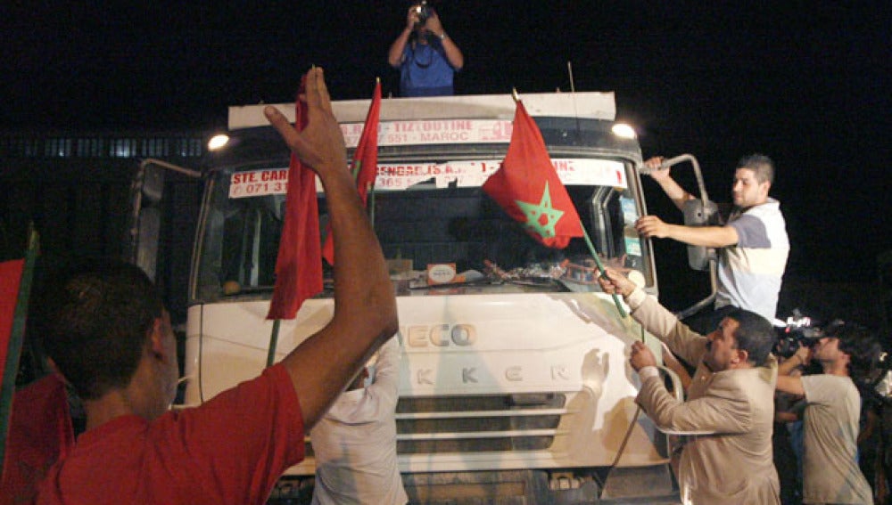 Nueva jornada de bloqueo en Melilla