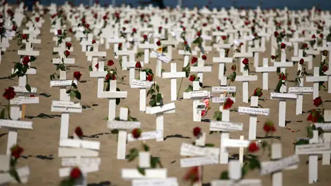 Cementerio de Arlington en Santa Mónica, California Cementerio de Arlington en Santa Mónica, California