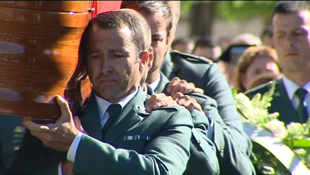 Funeral del guardia civil asesinado