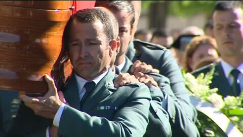 Funeral del guardia civil asesinado