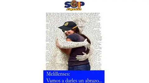 Carteles en apoyo a las policías Carteles en apoyo a las policías