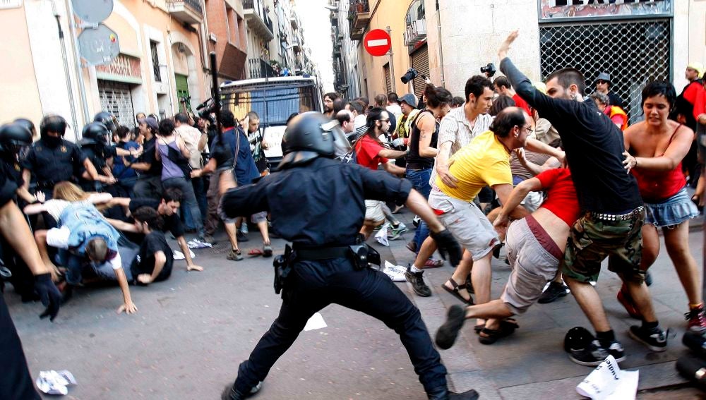Manifestación en Barcelona