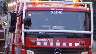 Camión de bomberos en Cataluña