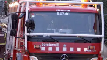 Camión de bomberos en Cataluña