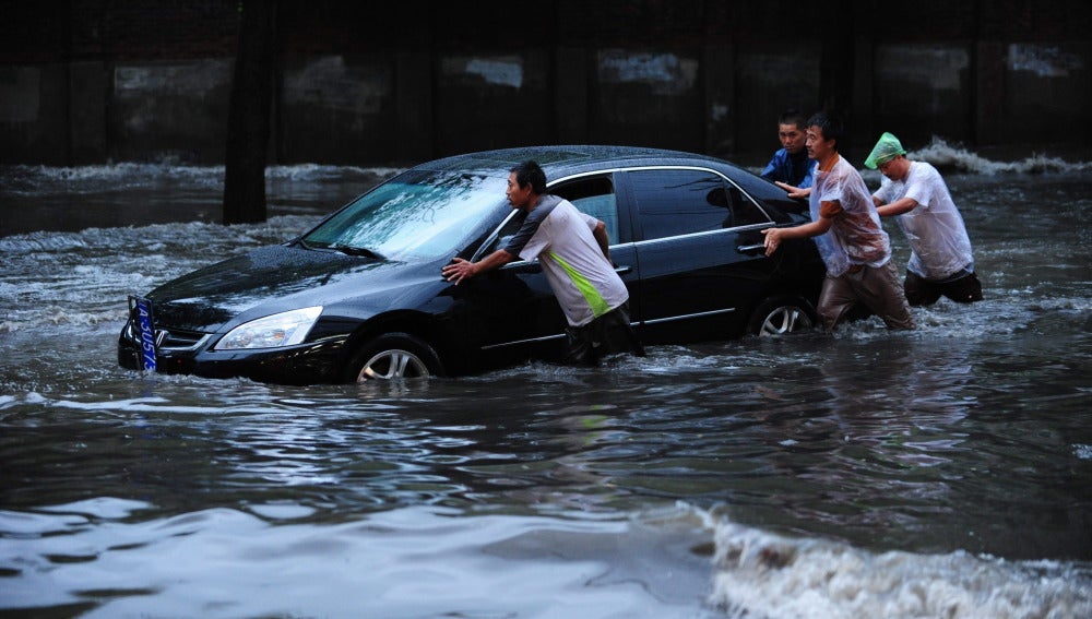 China arrasada por las lluvias