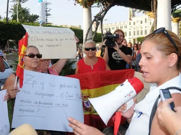 Concentración en Melilla Concentración en Melilla