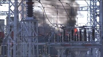 Incendio en una subestación eléctrica de Córdoba