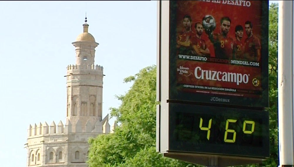 Termómetro en Sevilla