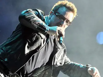 Bono, vocalista de U2 Bono, vocalista de U2