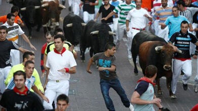 En un encierro, qué no se debe hacer