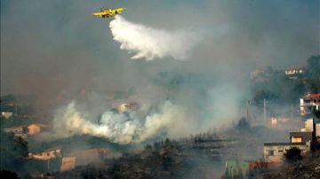 Incendio en Barcelona