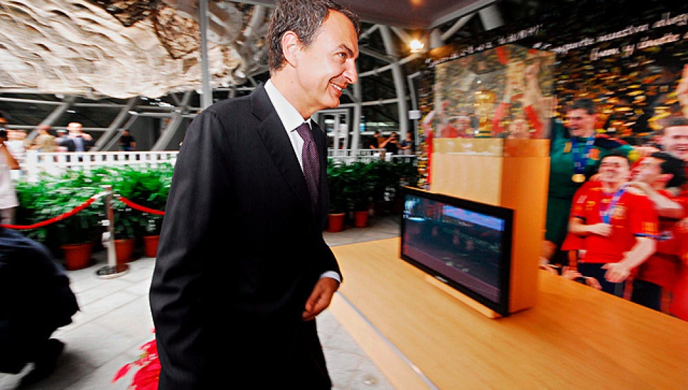 Zapatero en la Expo de Shangai
