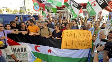 Activistas se manifiestan por un 'Sáhara libre'