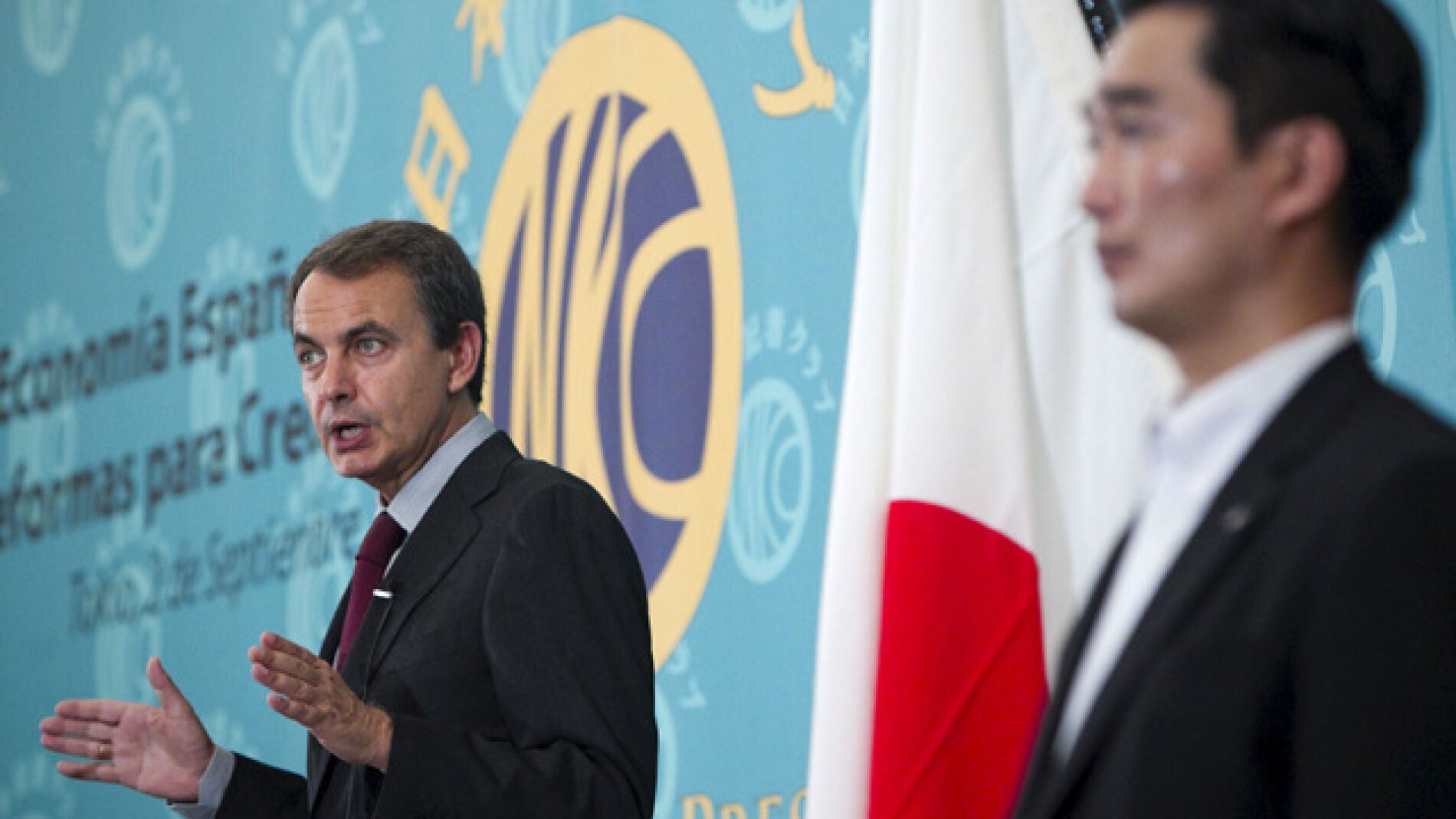 Zapatero ante el Japan National Press Club